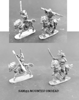 15mm Mounted Undead Samurai