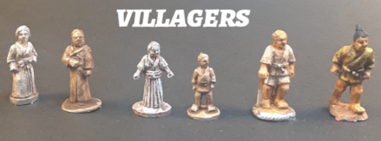 15mm Japanese Villagers
