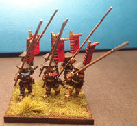 15mm Ashigaru Advancing